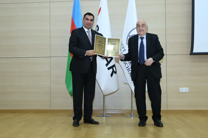 Xoşbəxt Yusifzadəyə BANM-in Fəxri professoru diplomu təqdim olunub