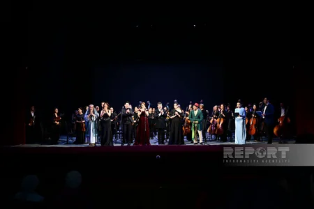 Bişkekdə Üzeyir Hacıbəylinin 140 illliyi münasibətilə simfonik konsert təqdim olunub