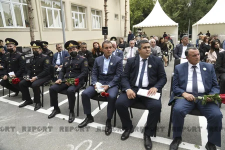Bakıda Milli Qəhrəman Yuri Kovalyovun büstü ucaldılıb