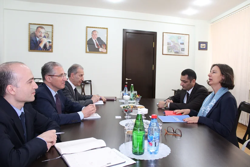 Muxtar Babayev FAO-nun Azərbaycandakı Tərəfdaşlıq və Əlaqələndirmə Ofisinin rəhbərini qəbul edib