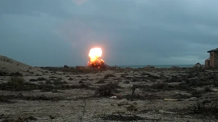 Marines Commando Basic Course being held in Azerbaijan Naval Forces 