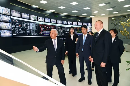 President Ilham Aliyev attended ceremony to launch “Shimal-2” power station