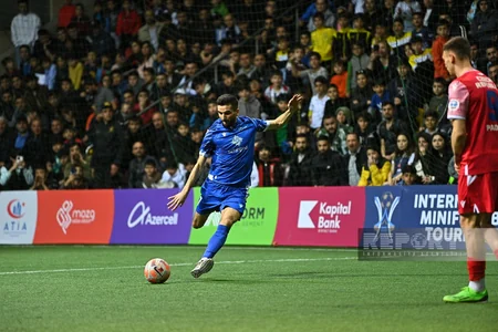 Azərbaycan millisi Heydər Əliyev-100 Beynəlxalq Minifutbol Turnirinə heç-heçə ilə başlayıb