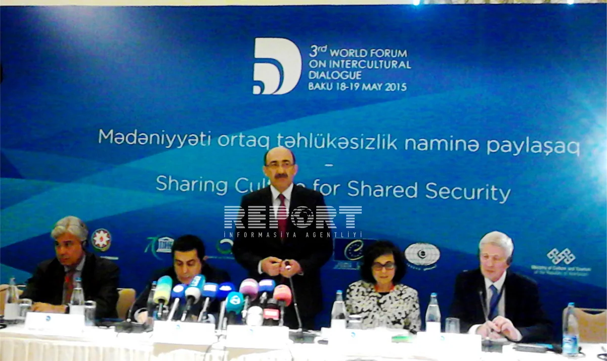 III Ümumdünya Mədəniyyətlərarası Dialoq Forumu ilə bağlı mətbuat konfransı keçirilib