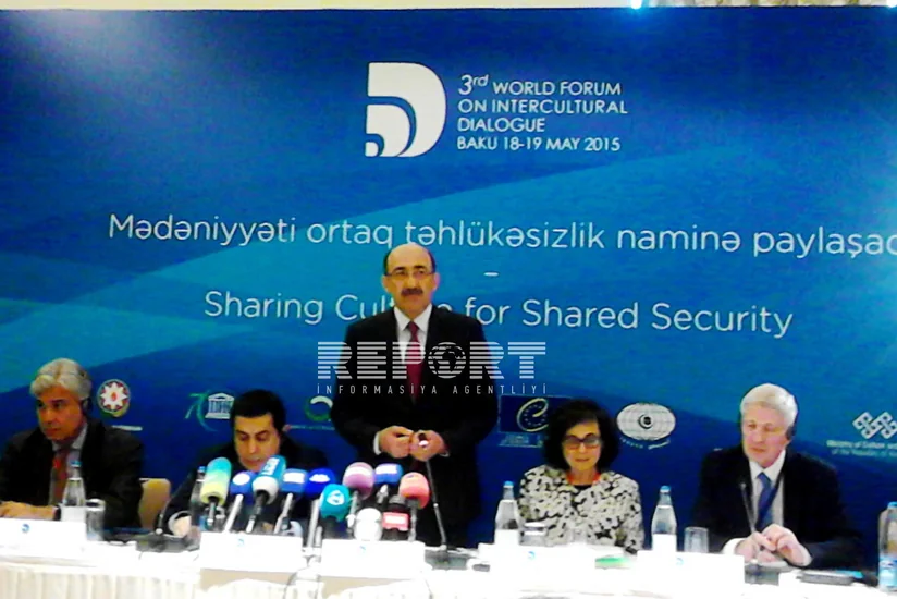 III Ümumdünya Mədəniyyətlərarası Dialoq Forumu ilə bağlı mətbuat konfransı keçirilib