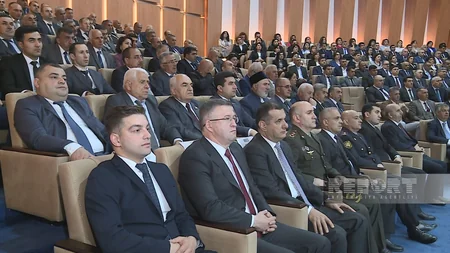 Şəkidə Heydər Əliyevin 100 illik yubileyi qeyd olunub