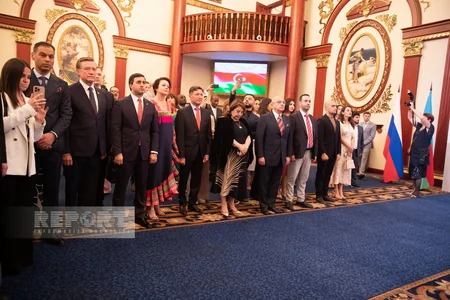 Moskvada Azərbaycanın Müstəqillik Günü münasibətilə qəbul təşkil olunub