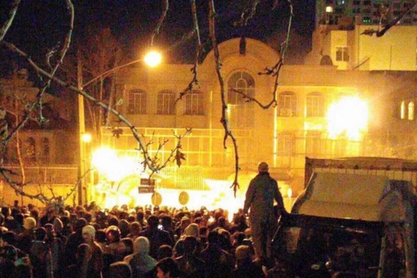 ​İranda Səudiyyə Ərəbistanı səfirliyinə hücumla bağlı 100-ə yaxın şəxs həbs olunub