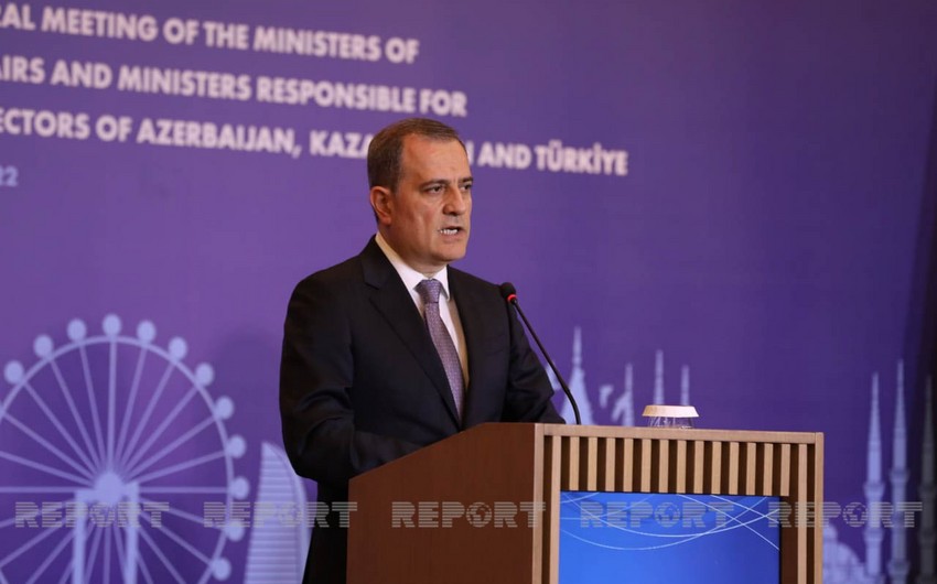 Ceyhun Bayramov: Azərbaycan, Türkiyə və Qazaxıstan Orta Dəhlizinin inkişaf etdirilməsində maraqlıdır