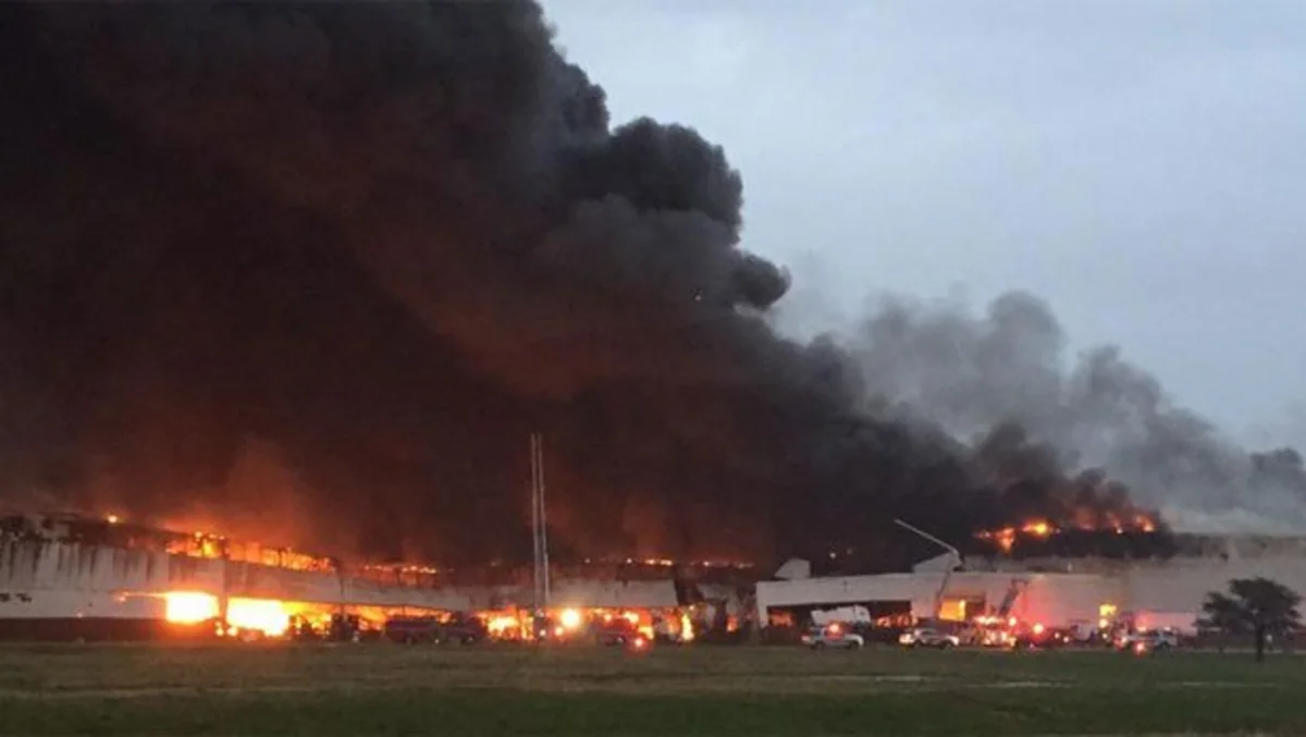 ABŞ-da böyük yanğın baş verib - FOTO
