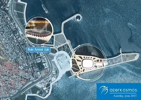 Azərbaycanın Olimpiya obyektləri peykdən çəkilib