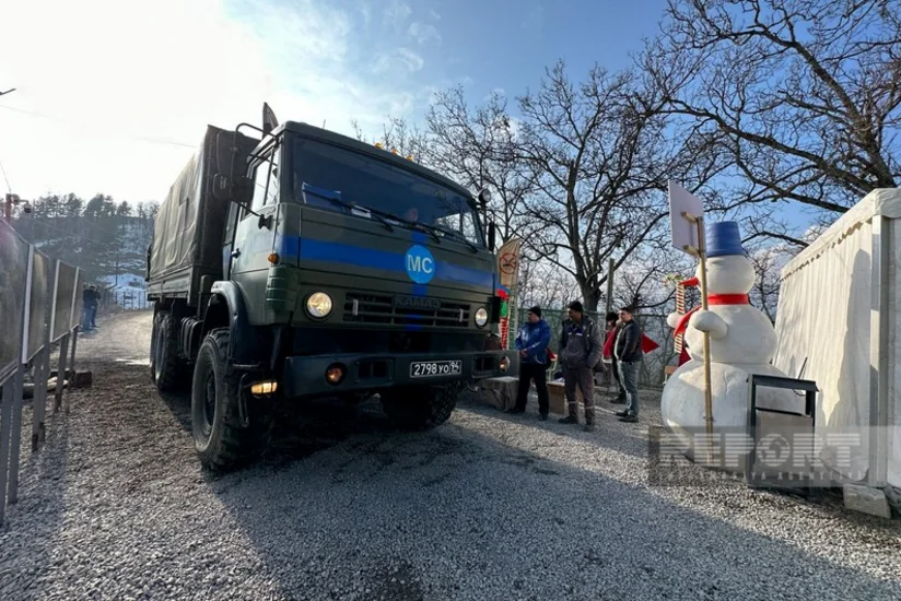 По дороге Ханкенди-Лачын беспрепятственно проехали 46 автомобилей миротворцев