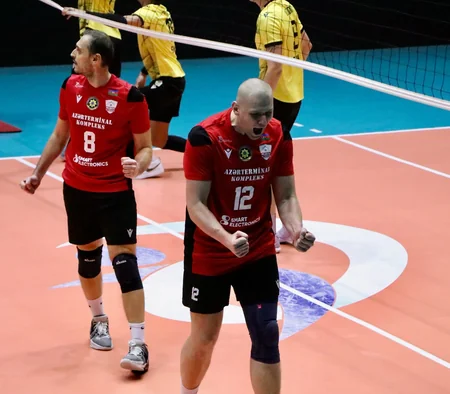 Kişi voleybolçular arasında Azərbaycan çempionatında ilin ilk oyunları keçirilib