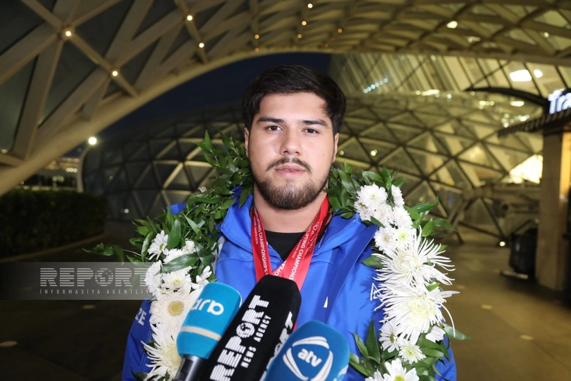 Azərbaycan ağırlıqqaldıranı: Çalışacağam ki, gələcəkdə daha böyük nəticələr əldə edim