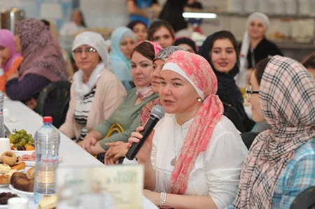 Leyla Əliyevanın təşəbbüsü ilə Moskvada iftar süfrəsi açılıb