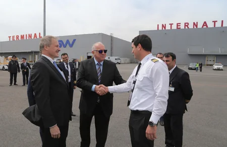 New Boeing 747-8F brought to Azerbaijan