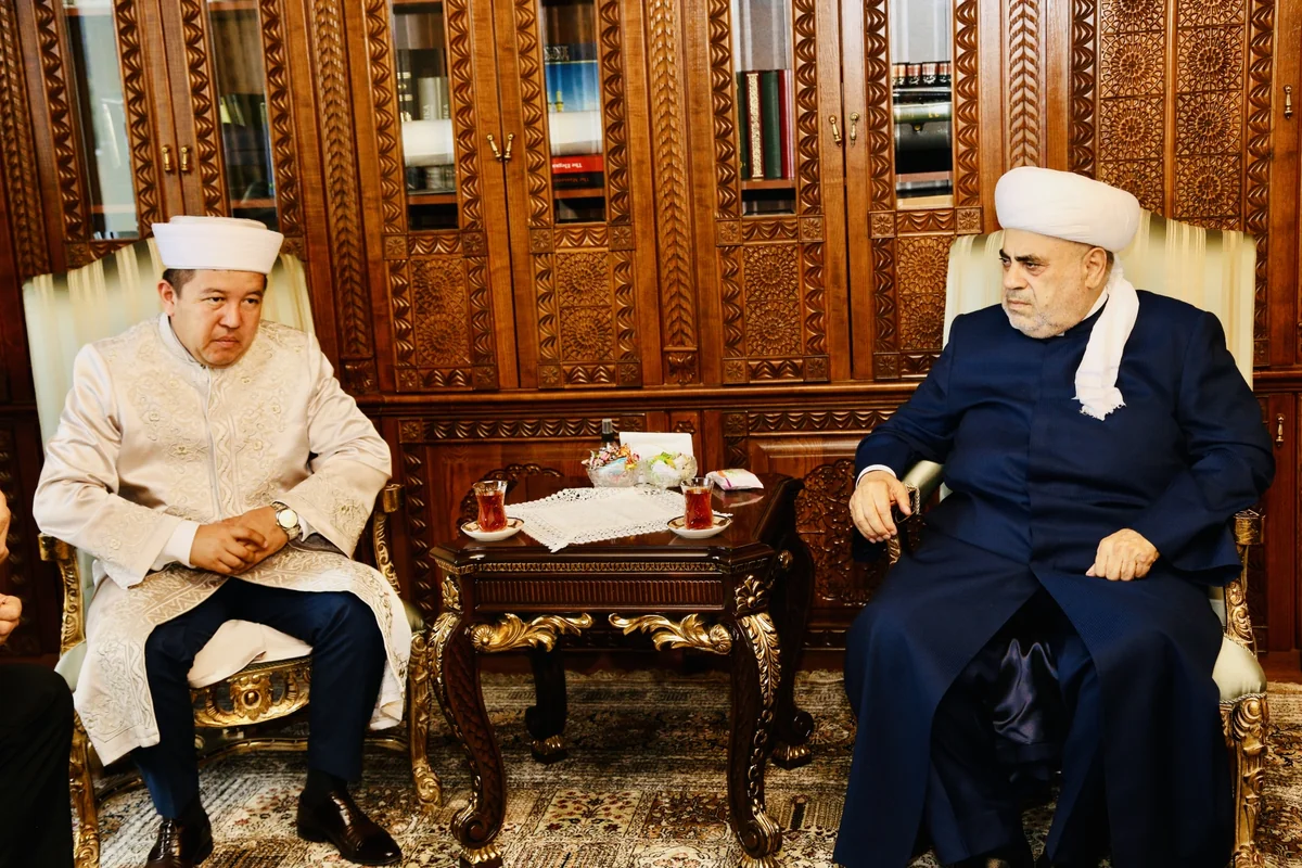 QMİ sədri  Rumıniya Müftisi ilə görüşüb