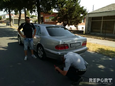 Yol polisi Qaxda reyd keçirib, 70-dən çox sürücü saxlanılıb