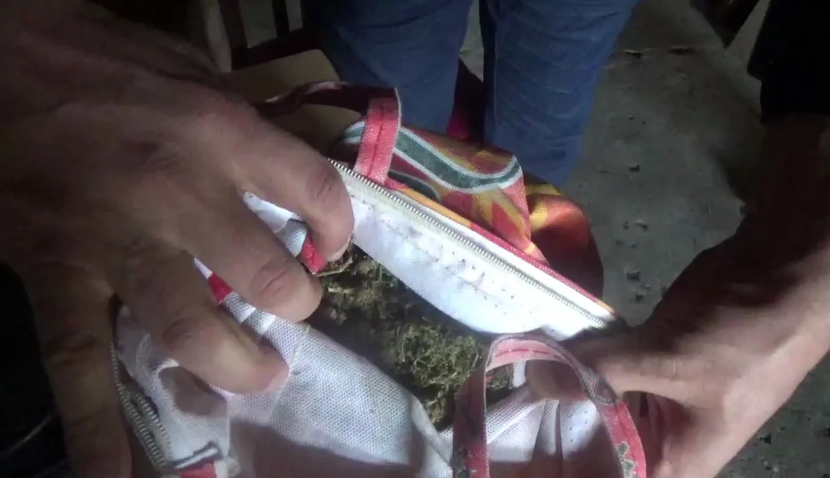 Lənkəranda evdən 3 kiloqramdan artıq narkotik vasitə aşkarlanıb