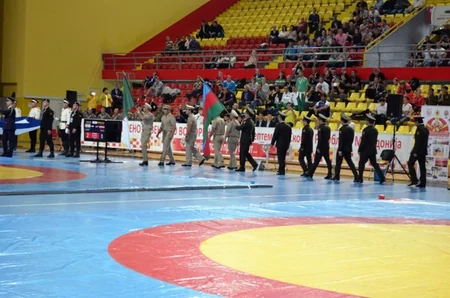 Azərbaycanın sərbəst güləşçisi Makedoniyada keçirilən hərbçilərin dünya çempionatında qızıl medal qazanıb