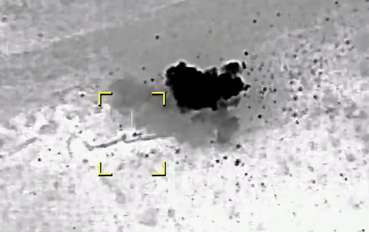 Another combat position with spare ammunition belonging to Armenian separatists neutralized