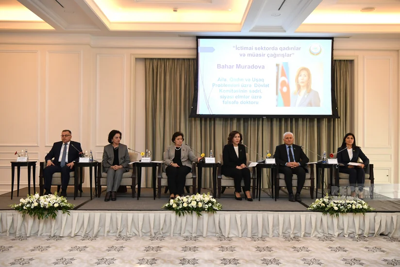 İctimai sektorda qadınlar və müasir çağırışlar” adlı konfrans keçirilib