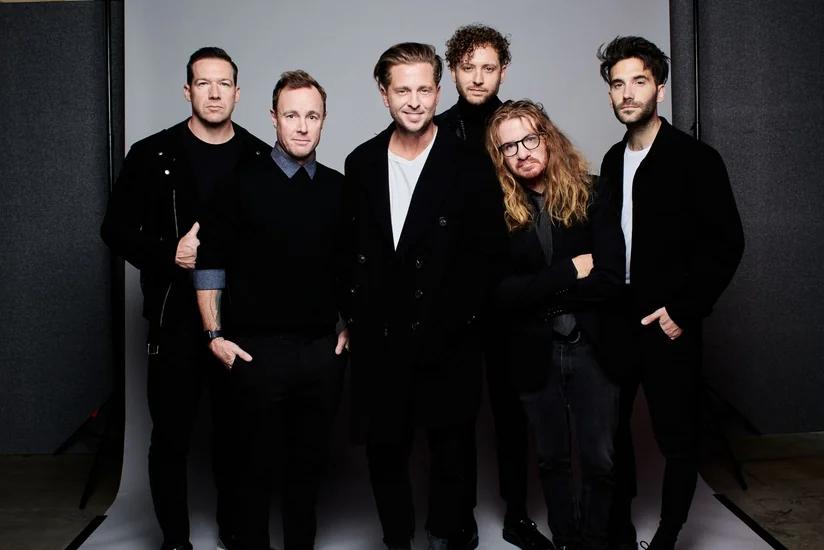 Музыкальная группа OneRepublic подняла украинский флаг на концерте
