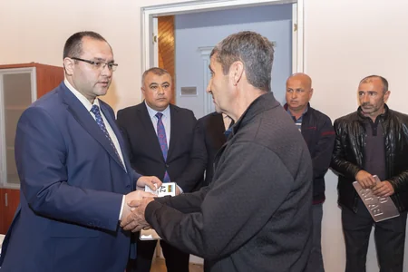 Məcnun Məmmədov Göyçayda vətəndaşları qəbul edib