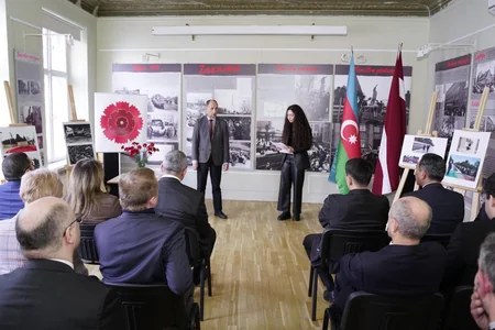 Latviyada 20 Yanvar faciəsi anılıb