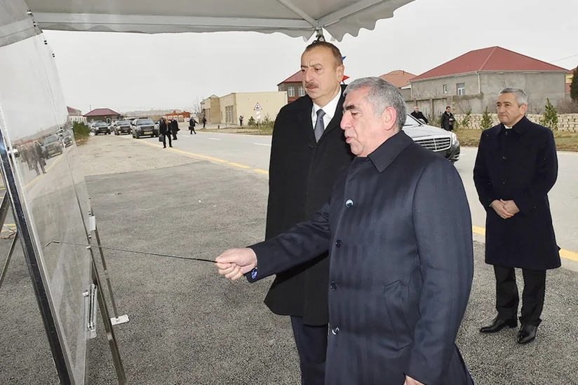 President inaugurates new highways in Sabunchu and Surakhani districts of Baku city - UPDATED