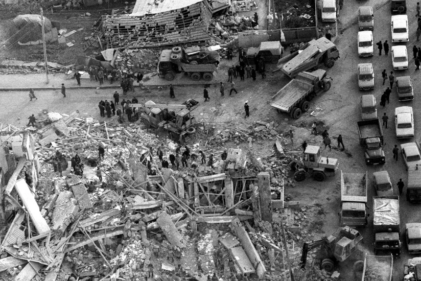 Media: Corpses of Spitak quake victims were declared to have two pairs of parents, since 200 rubles were due for each deceased