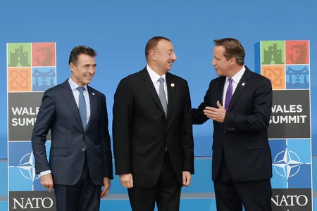 Prezident İlham Əliyev Uelsdə NATO-nun sammitində çıxış edib