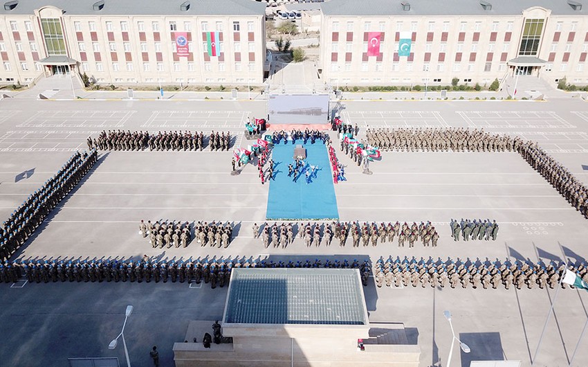 Azərbaycan, Türkiyə və Pakistanın xüsusi təyinatlılarının təlimi başa çatıb