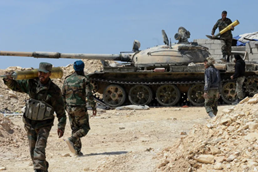 ​Сирийские войска вытесняют боевиков ИГ с позиций возле Пальмиры