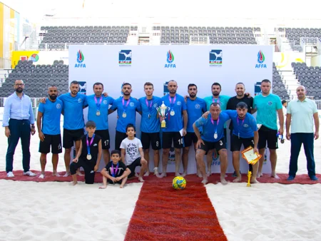 Çimərlik futbolu üzrə Azərbaycan Superliqasının qalibi müəyyənləşib