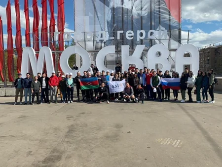 Heydər Əliyev Fondunun vitse-prezidenti Leyla Əliyevanın təşəbbüsü ilə Moskvada “Dostluq marafonu” keçirilib - FOTO