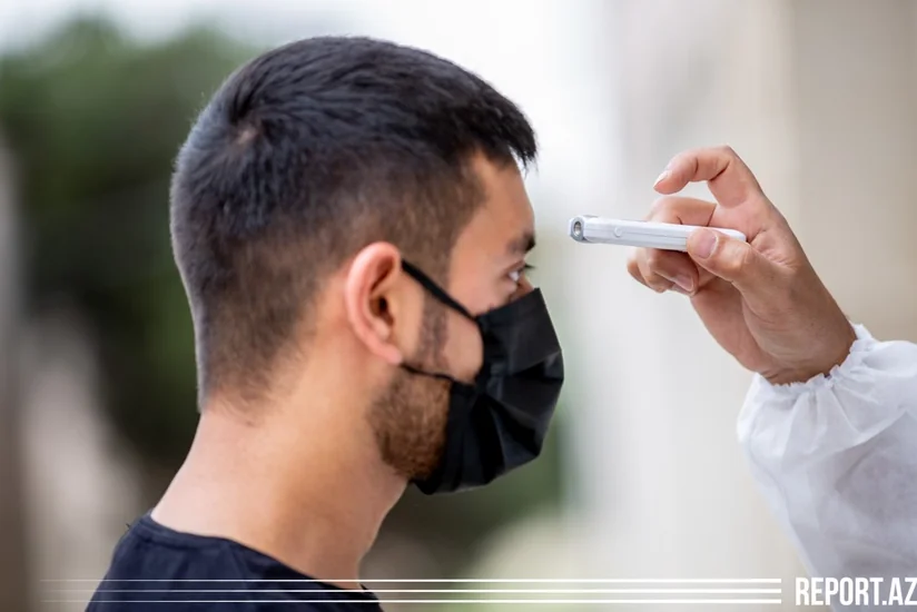 Qızdırması olan 1 nəfər imtahana buraxılmadı