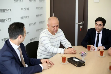 Azərbaycan Fond Bazarı İştirakçıları Assosiasiyasının sədri Reportda olub