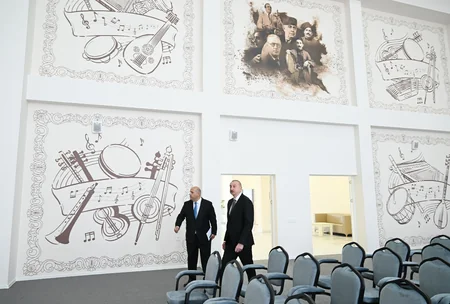 Prezident Ağdamın Kəngərli kəndinin birinci mərhələsinin açılışında iştirak edib - YENİLƏNİB