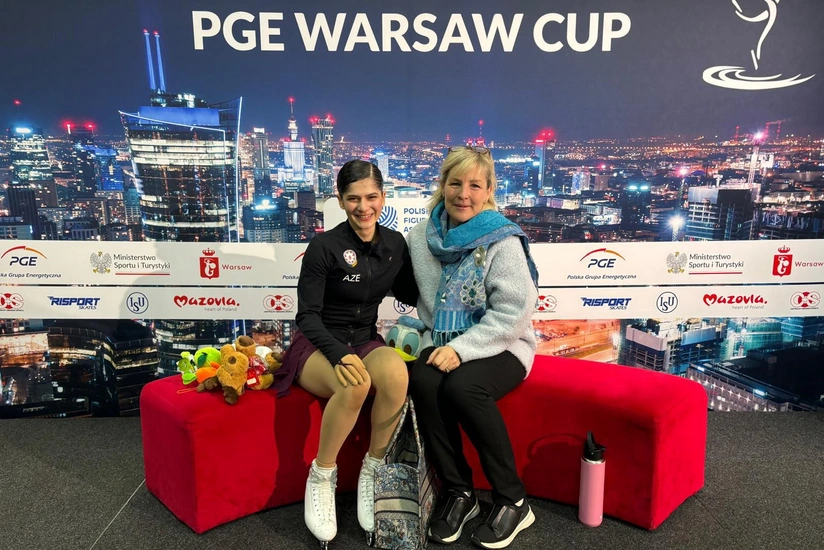 Azərbaycanlı fiqurlu konkisürən Polşada beynəlxalq yarışda iştirak edib