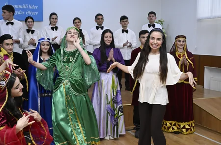 Heydar Aliyev Foundation vice-president visits social service facilities for disabled persons