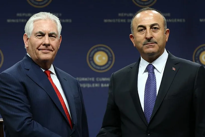 Türkiyə XİN başçısı ilə ABŞ-ın dövlət katibi arasında telefon danışığı olub
