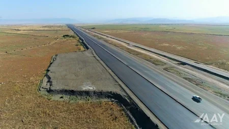 Bərdə-Ağdam avtomobil yolunun tikintisi sürətlə davam etdirilir