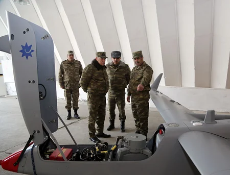 Presidential Assistant and Defence Minister inspect situation in military units of frontline zone