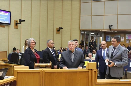 San Dieqoda Azərbaycanın nümayəndə heyətinin şərəfinə xüsusi mərasim keçirilib