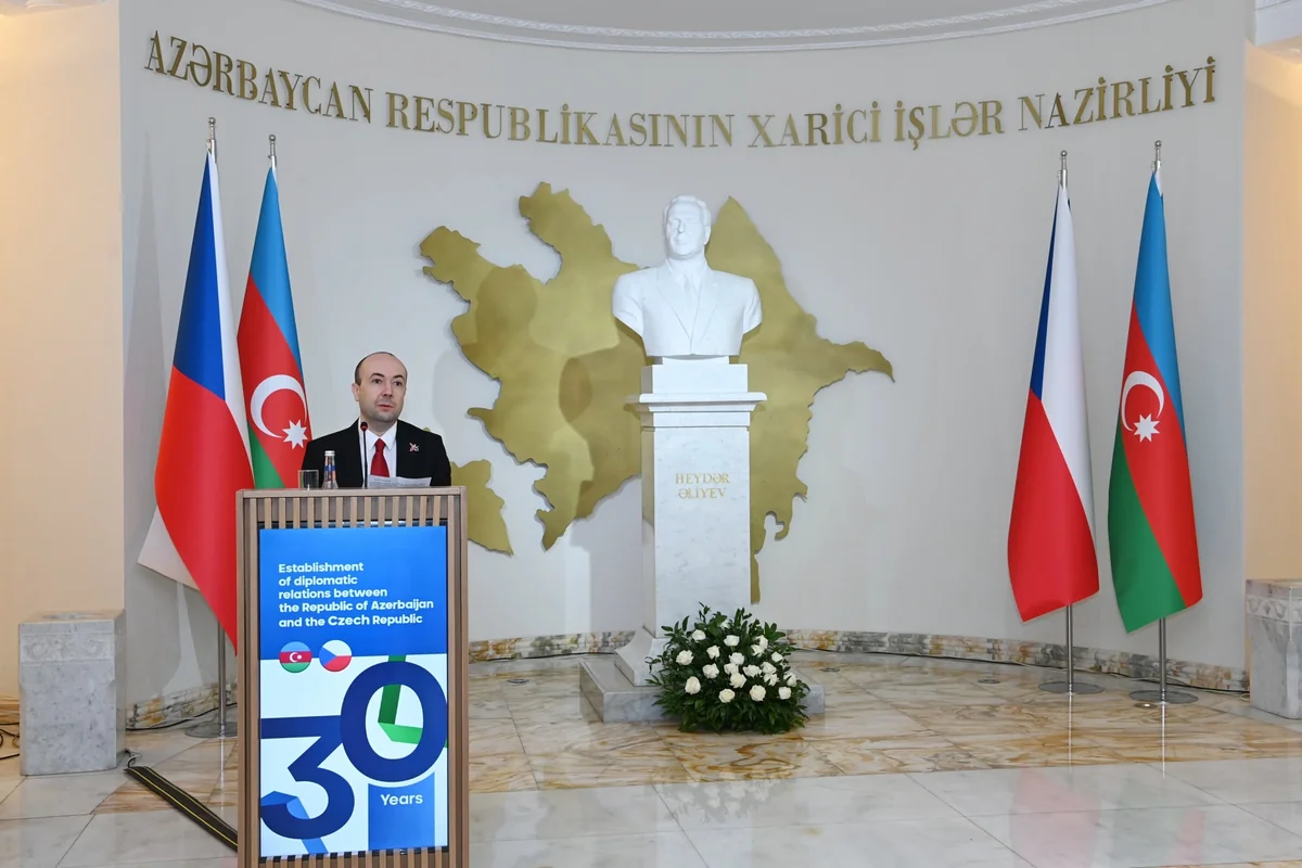 Event held on anniversary of diplomatic relations between Azerbaijan, Czech Republic