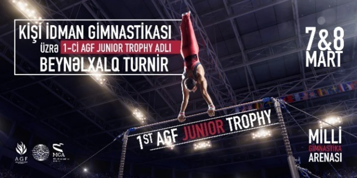Bakıda ilk dəfə gimnastika üzrə 1-ci AGF Junior Trophy keçiriləcək