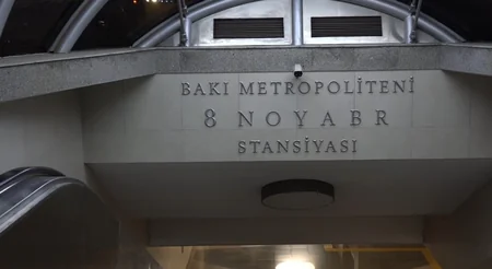 8 Noyabr metrostansiyasında şərti yanğın söndürülüb