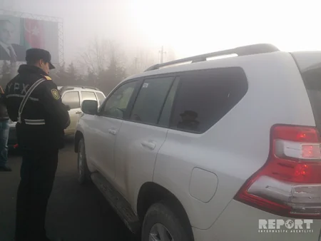 DYP Şəkidə reyd keçirib, 50-yə yaxın sürücü cərimələnib - FOTO
