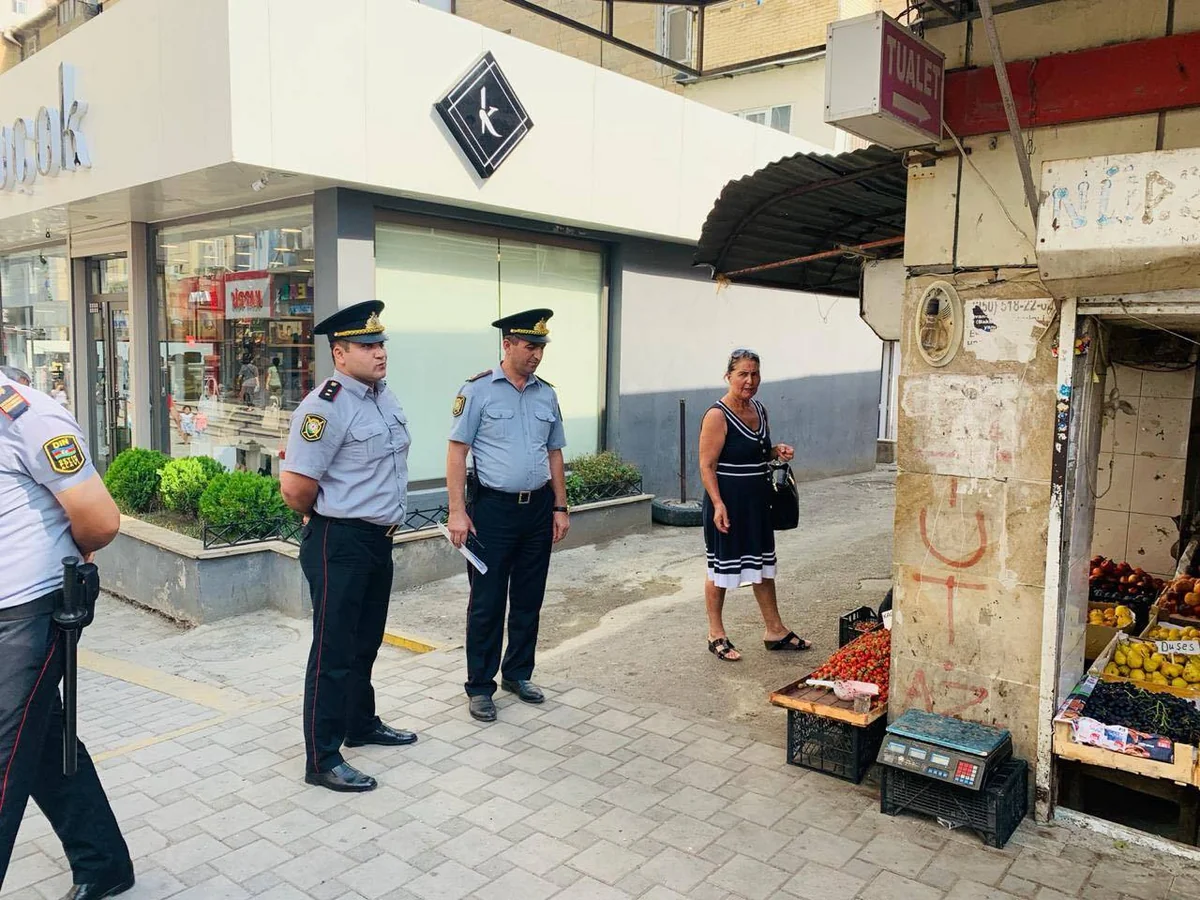 Bakının Yasamal rayonunda küçə ticarətinin qarşısı alınıb